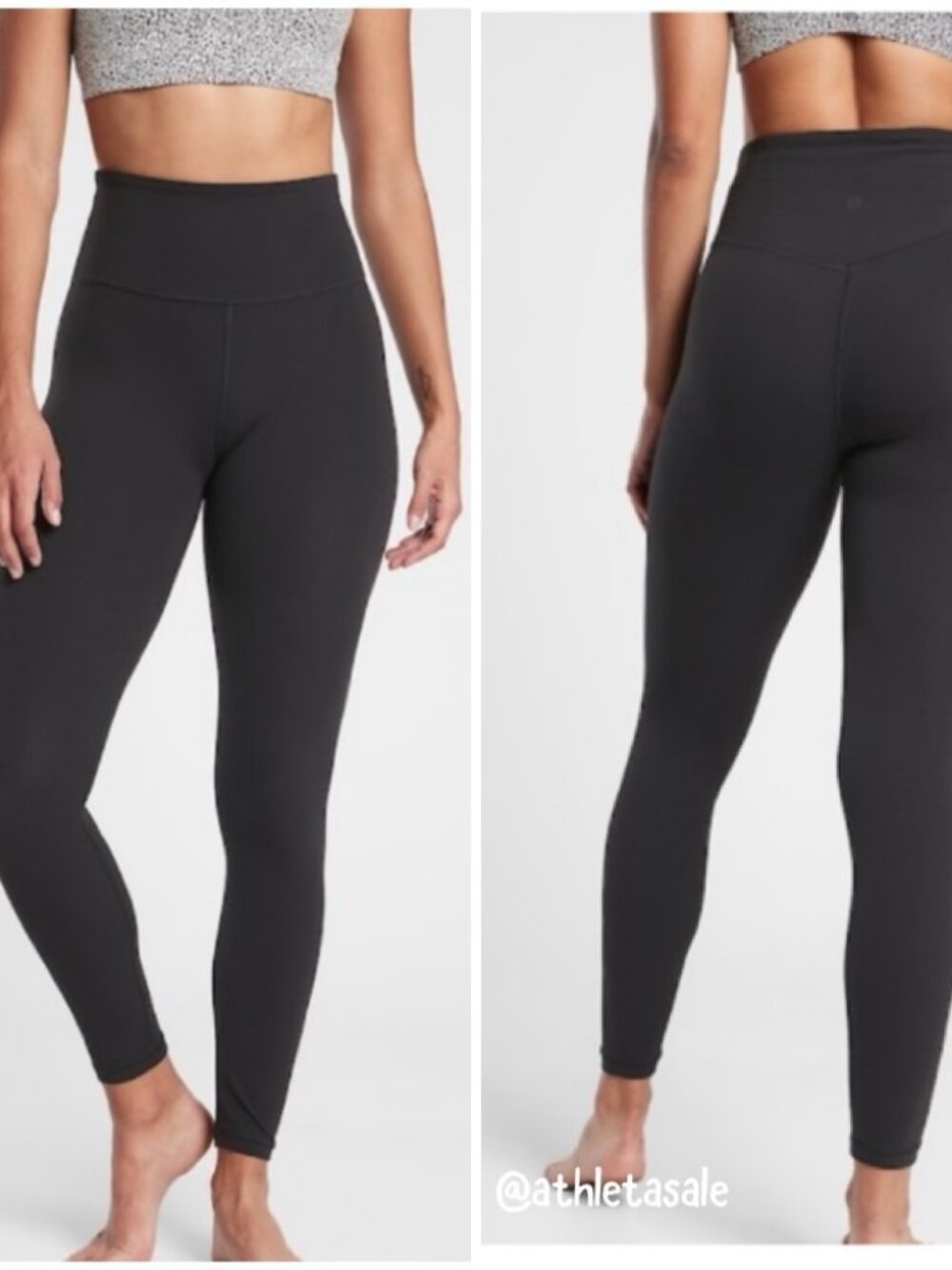 Athleta Ultra High Rise Elation 7/8 Tight Black NWT Size S